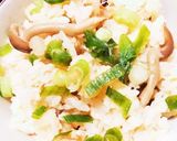 簡単！鮭としめじの炊き込みバター醤油♡作り方4写真