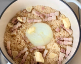 新玉丸ごとで甘い【新玉ねぎの炊き込みご飯作り方6写真