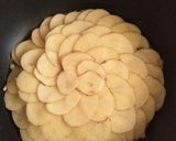 新じゃがの重ね焼き　材料３つで簡単です。作り方3写真