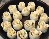 薔薇ニラ饅頭作り方6写真