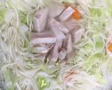 オイスターソースで、具沢山和え麺作り方4写真