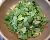 チンゲン菜の煮びたし≪学校給食≫作り方4写真