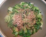 チンゲン菜の煮びたし≪学校給食≫作り方5写真