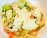チーズとろ〜りキャベツパスタ 子ども向け作り方7写真