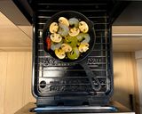 ★グリルでアヒージョ★ニトリのスキレット作り方5写真