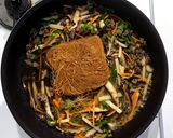 シイタケ香る焼ビーフンの信太巻作り方5写真