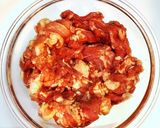 お安い豚コマをレンジで！ルーロー飯風豚丼作り方1写真