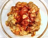 お安い豚コマをレンジで！ルーロー飯風豚丼作り方2写真