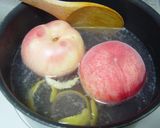 ほんのり桃色♥白桃のゼリー作り方3写真