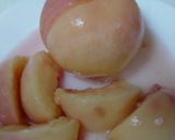 ほんのり桃色♥白桃のゼリー作り方4写真