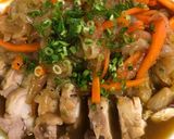 鶏もも肉とたまねぎの蒸し煮作り方8写真