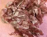 豚薄切り肉のマヨポン炒め作り方3写真