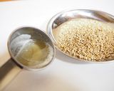 スナップえんどう豆とレンコンのゴマ炒め作り方2写真
