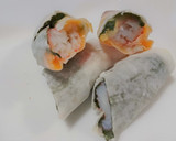 焼売の皮で作る簡単カニカマおつまみ！作り方4写真