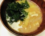 朝ごはん＊味噌汁に後乗せわかめ作り方8写真