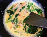 カニかま天津飯☆酢たまねぎのあんかけ作り方4写真