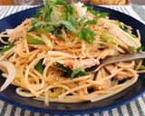 野菜と鶏ハムの和風パスタ★時短レシピ作り方8写真