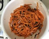 簡単さっぱり♪人参のポン酢和え作り方2写真