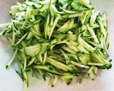 簡単！きゅうりとささみの中華サラダ作り方2写真