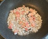 新玉ねぎの炒飯作り方2写真