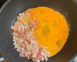 新玉ねぎの炒飯作り方3写真