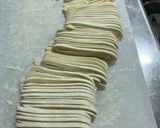 自宅で手打ちうどん〜きのこ野菜つけ汁〜作り方11写真