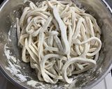 自宅で手打ちうどん〜きのこ野菜つけ汁〜作り方12写真