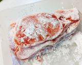 豚ロース２枚重ね生姜焼き。作り方1写真