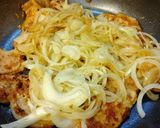 豚ロース２枚重ね生姜焼き。作り方5写真