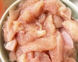 全てレンジ胸肉なすトンテキ味青椒肉絲風作り方8写真