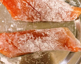 鮭のムニエル 簡単クリームソースかけ作り方1写真
