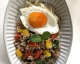 ガパオきしめん作り方9写真