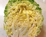 簡単！芯まで美味しい春キャベツ。作り方1写真