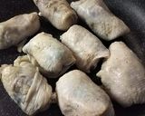 ジューシー♪鶏皮餃子作り方5写真