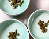 レンジチヂミ風芋餅入梅干しカレードーム蒸作り方1写真
