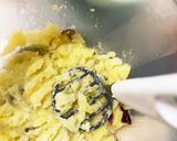 レンジチヂミ風芋餅入梅干しカレードーム蒸作り方7写真