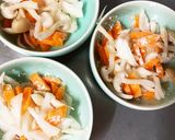 レンジチヂミ風芋餅入梅干しカレードーム蒸作り方24写真