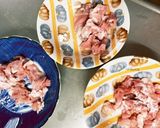 全てレンジ大根さつま芋ポン照り青椒肉絲風作り方3写真