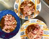 全てレンジ大根さつま芋ポン照り青椒肉絲風作り方4写真