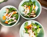 全てレンジ大根さつま芋ポン照り青椒肉絲風作り方10写真