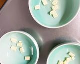 レンジキムチクリームひき肉のせドーム蒸し作り方7写真