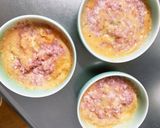 レンジキムチクリームひき肉のせドーム蒸し作り方12写真