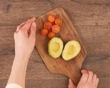 アボカドとチェリートマトのお豆腐グラタン作り方1写真