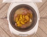 アンデスポテトとベーコンの炊き込み御飯作り方2写真
