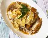 簡単！時短！一人前！つゆだくカツ丼作り方8写真