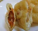 キムチ納豆の油揚げ焼き（きんちゃく風）作り方4写真