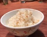 お弁当・・・59そば茶ご飯の鮭のっけ作り方1写真