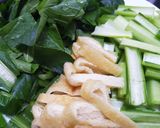 常備菜にも！小松菜のおかか炒め作り方1写真