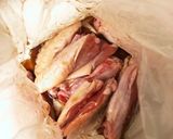 超簡単手羽中のめんつゆガーリック焼き作り方1写真