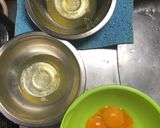 炊飯器で作るココアのシフォンケーキ作り方1写真